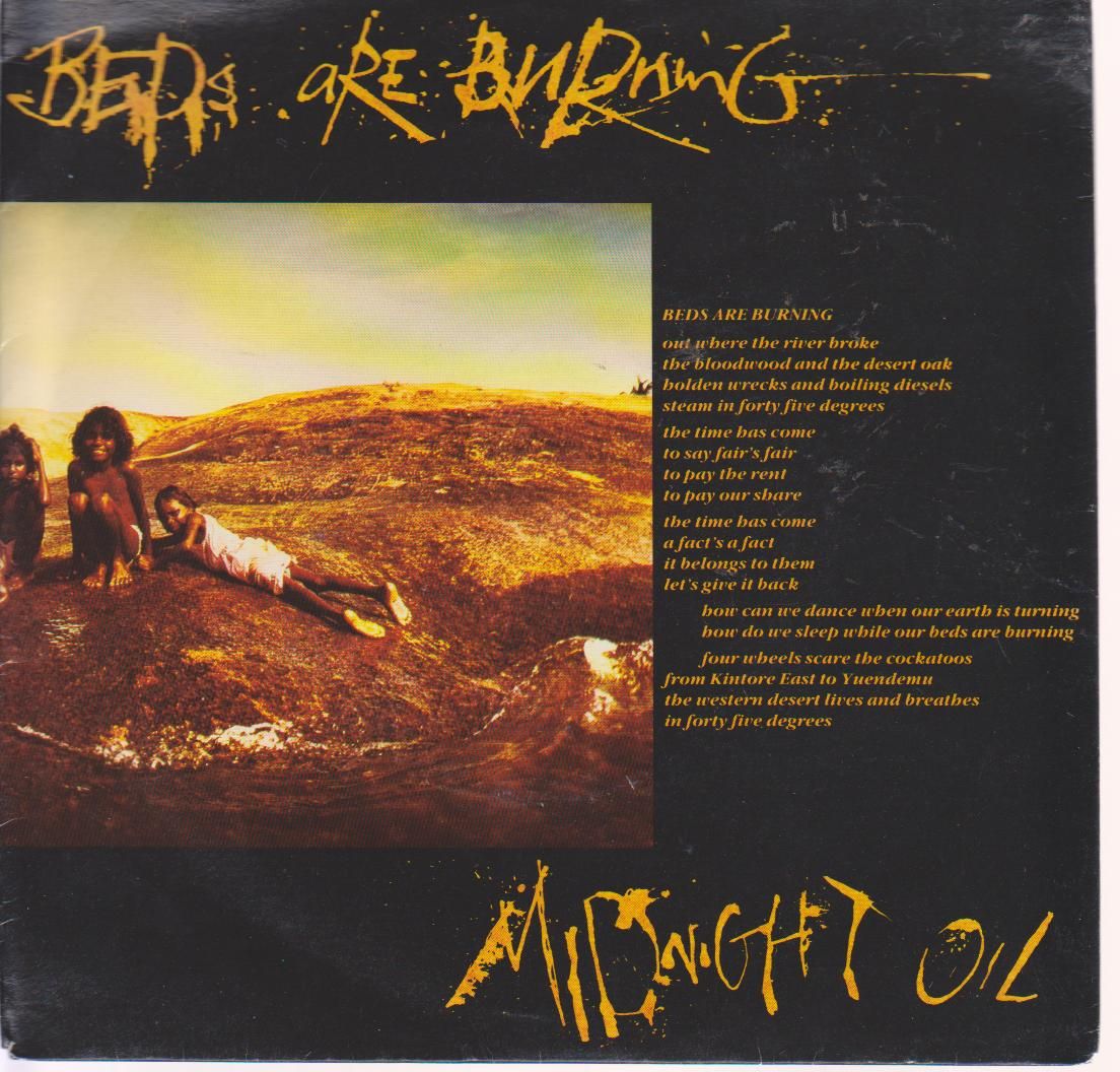 Album BEDS ARE BURNING by MIDNIGHT OIL on CDandLP